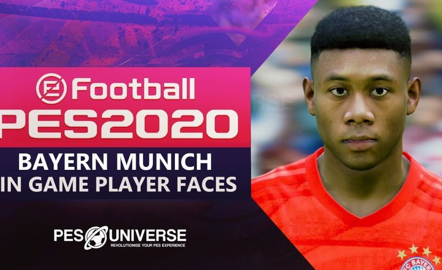 PES 2020 | Bayern Munich Player Faces - IN GAME