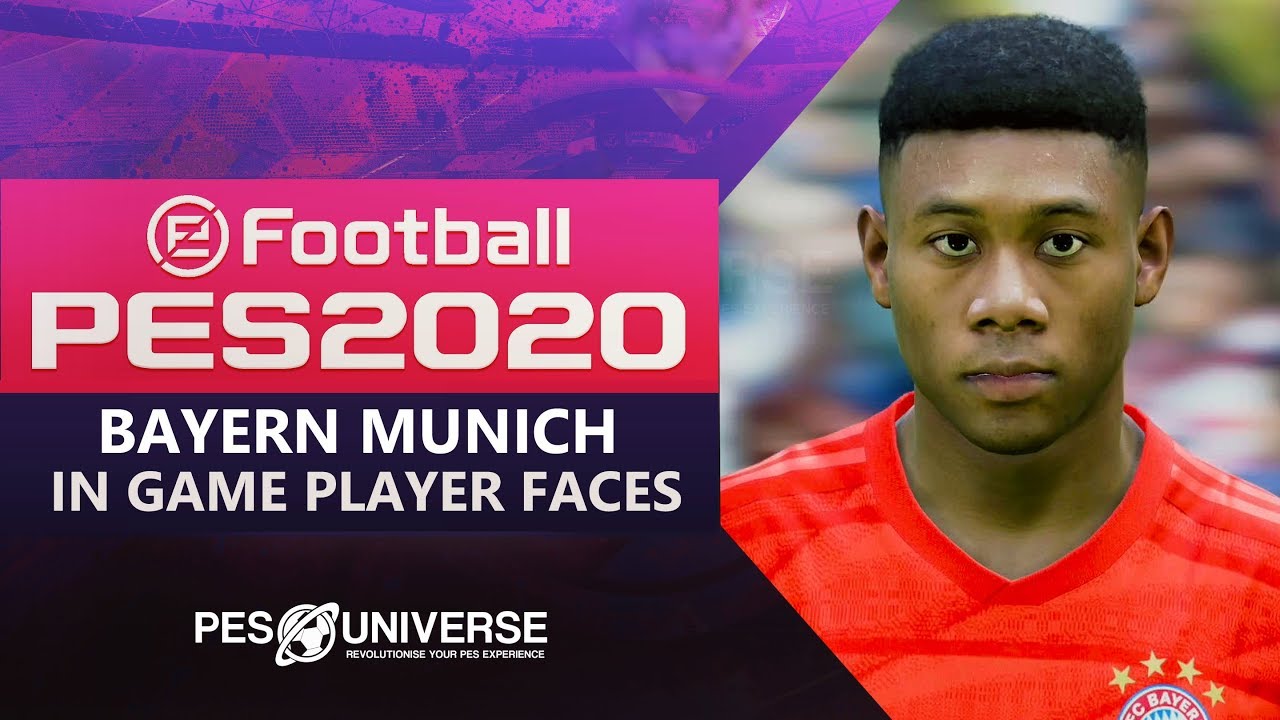 PES 2020 | Bayern Munich Player Faces - IN GAME