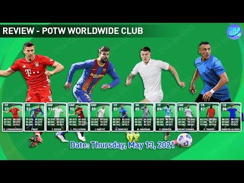 PES 2021 | REVIEW POTW WORLDWIDE CLUB | THURSDAY, MAY 13, 2021 (KHMER)