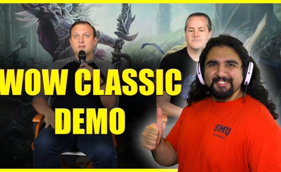 PLAYABLE WoW CLASSIC DEMO @ BLIZZCON!! - Thoughts & Immediate Reaction