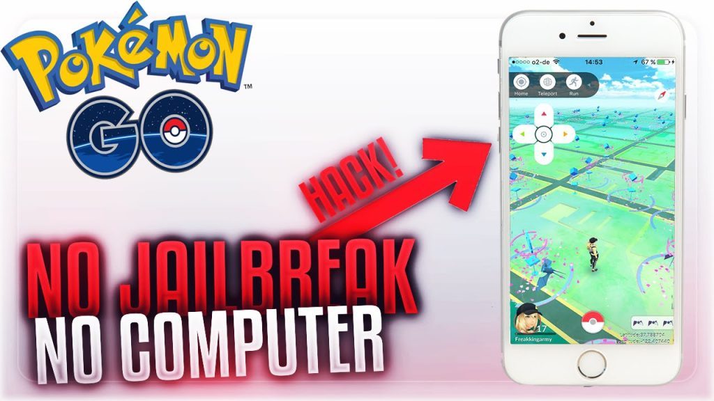 POKEMON GO HACK! NO COMPUTER OR JAILBREAK! JOYSTICK & LOCATION SPOOFING