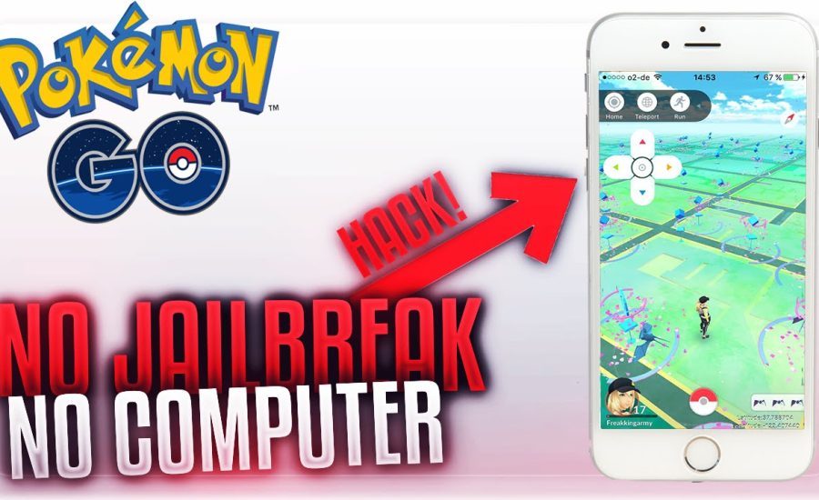 POKEMON GO HACK! NO COMPUTER OR JAILBREAK! JOYSTICK & LOCATION SPOOFING