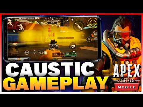 PRO CAUSTIC GAMEPLAY | Apex Legends: Mobile (INSANE KILLS)