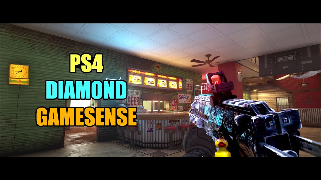 PS4 DIAMOND GAMESENSE - Controller Cam - Rainbow Six Siege