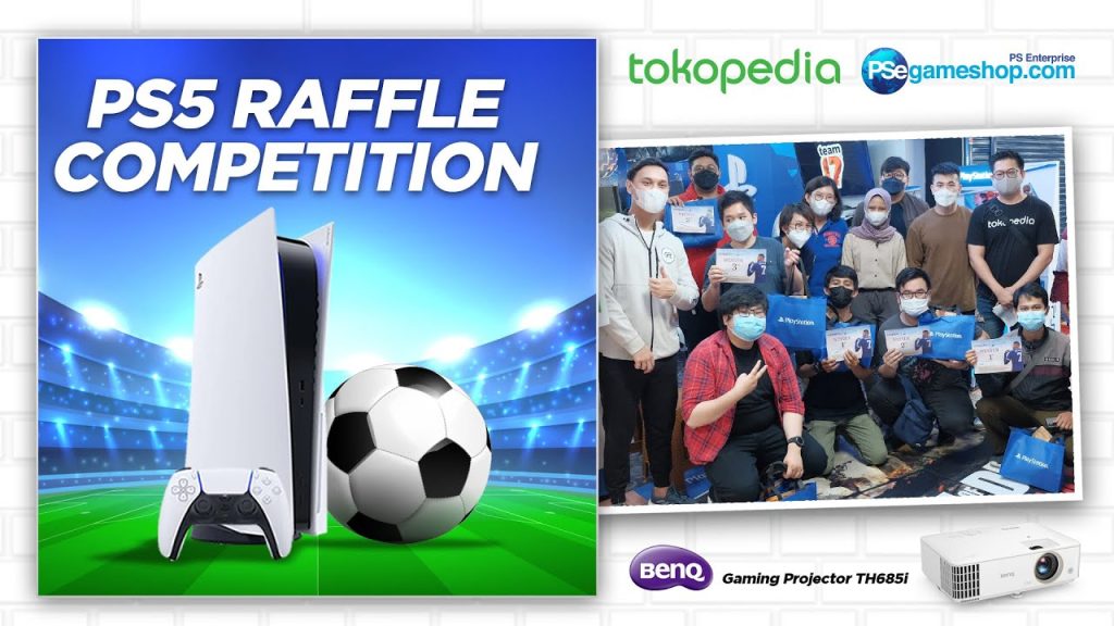 PS5 Raffle Tokopedia X PSe Fifa 22 Competition!