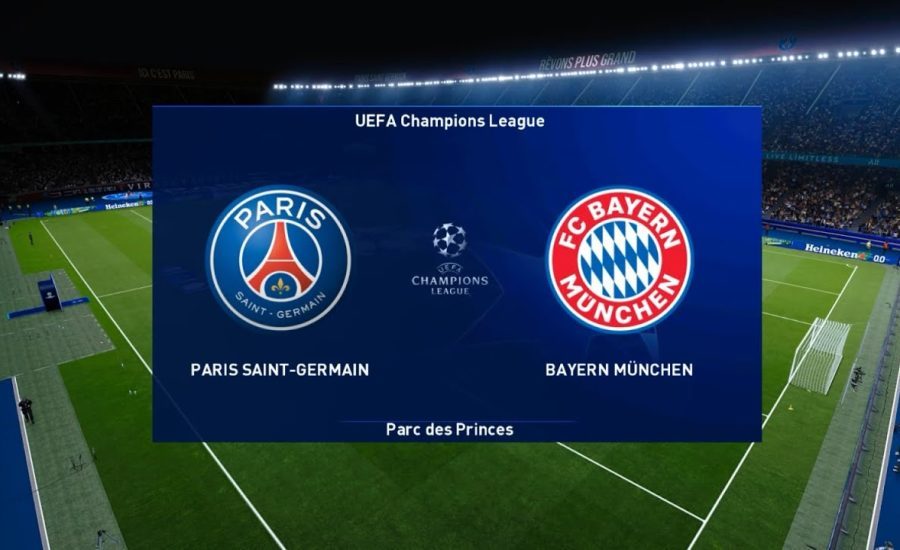 PSG vs Bayern Munich - UCL / UEFA Champions League / Match eFootball PES 2021 / Messi vs Lewandowski