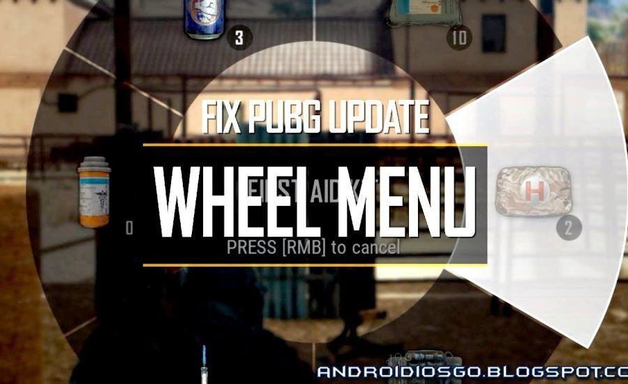 PUBG: New Feature Wheel Menu Preview