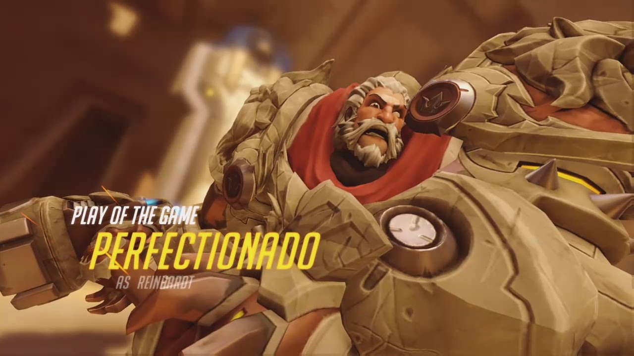 Perfectionado - Rank 65 Reinhardt Gameplay Compilation