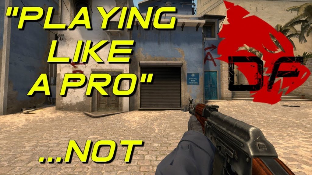 Playing like a pro... Not (CS:GO Gameplay)