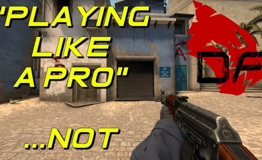 Playing like a pro... Not (CS:GO Gameplay)