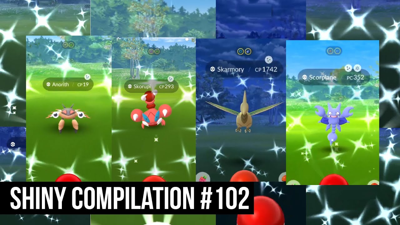 Pokemon GO Shiny Compilation #102