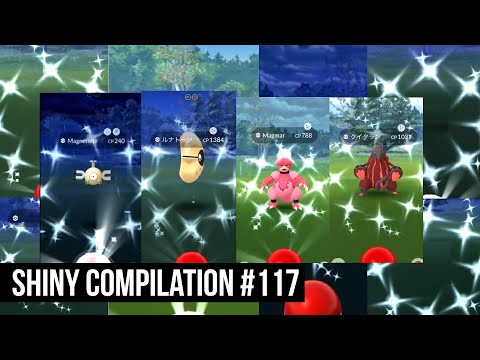 Pokemon GO Shiny Compilation #117