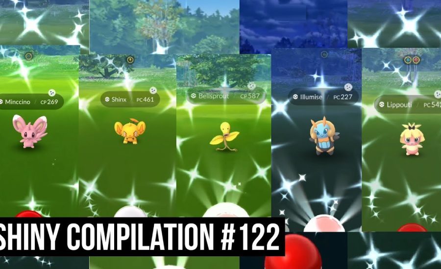 Pokemon GO Shiny Compilation #122