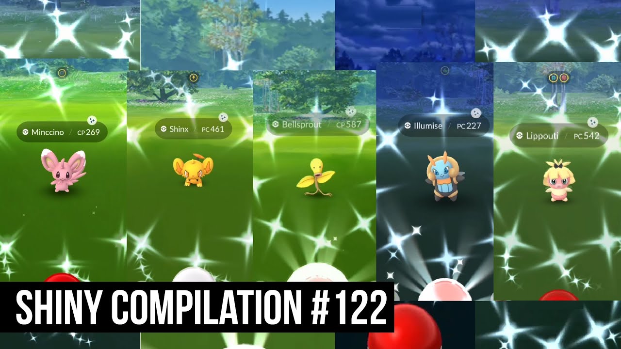 Pokemon GO Shiny Compilation #122