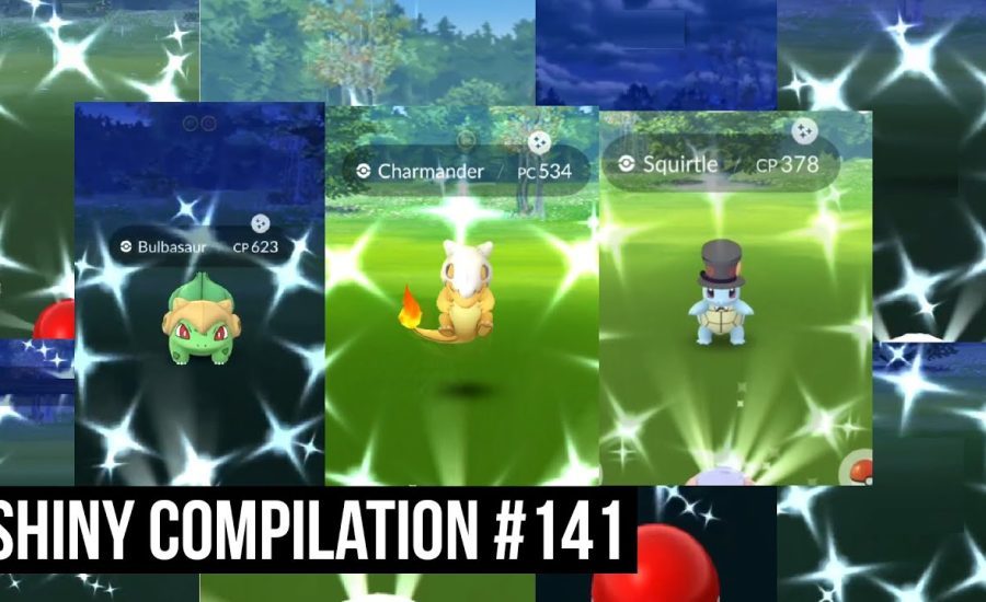 Pokemon GO Shiny Compilation #141