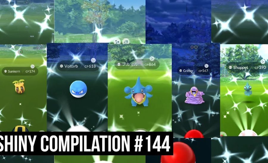 Pokemon GO Shiny Compilation #144