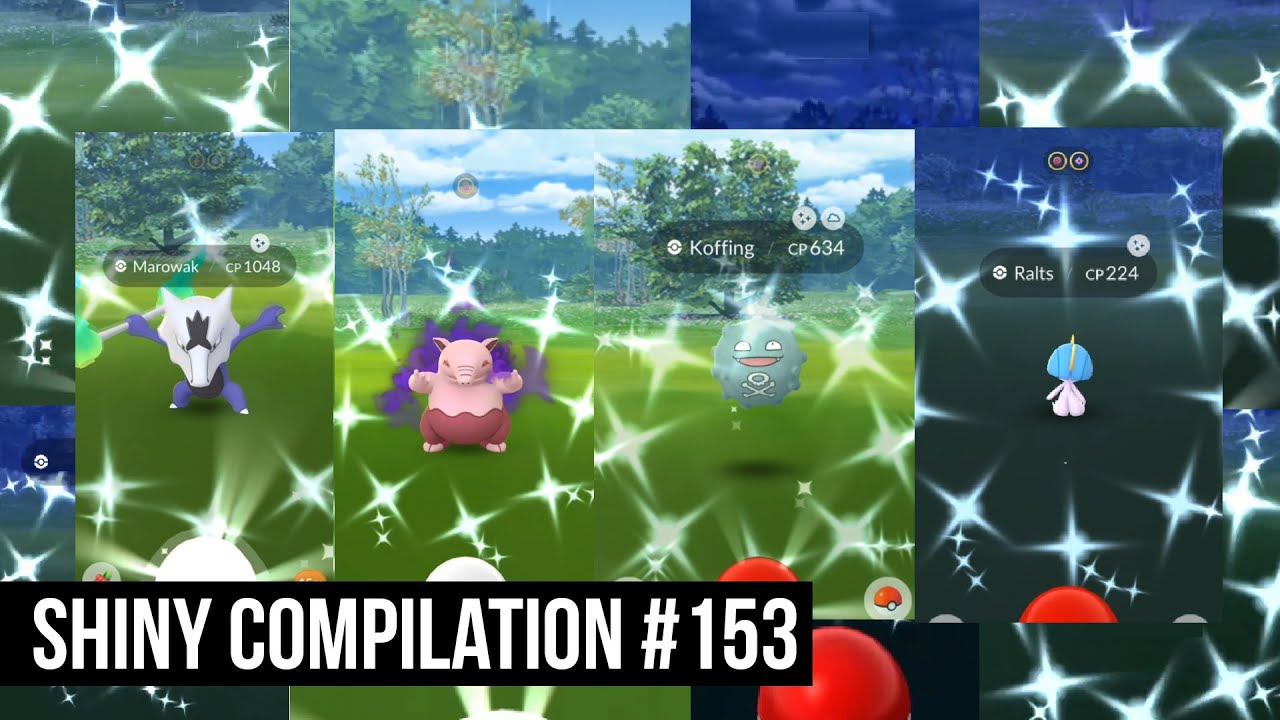 Pokemon GO Shiny Compilation #153