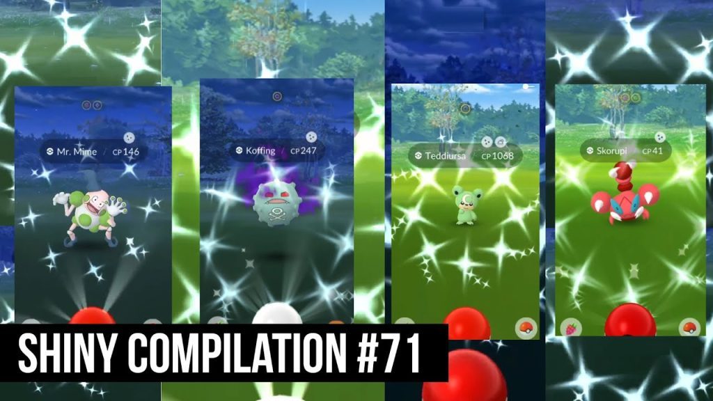 Pokemon GO Shiny Compilation #71