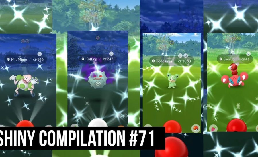 Pokemon GO Shiny Compilation #71