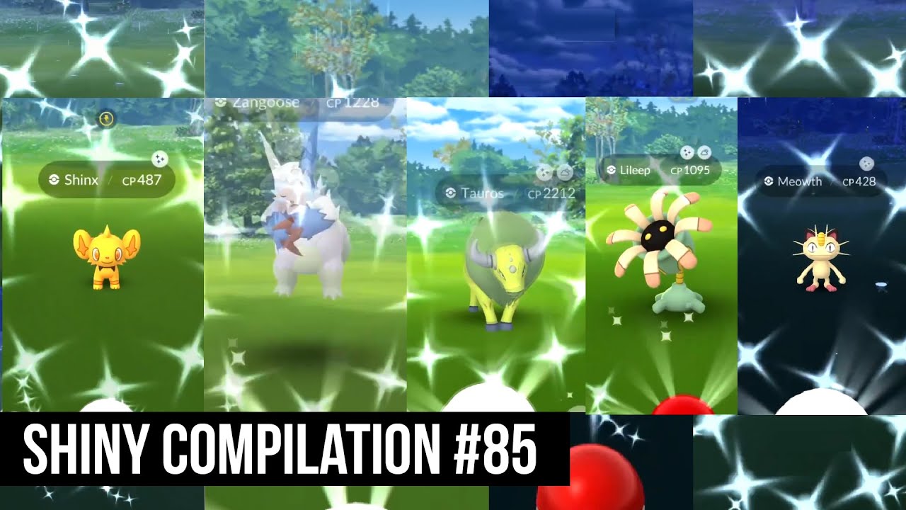 Pokemon GO Shiny Compilation #85