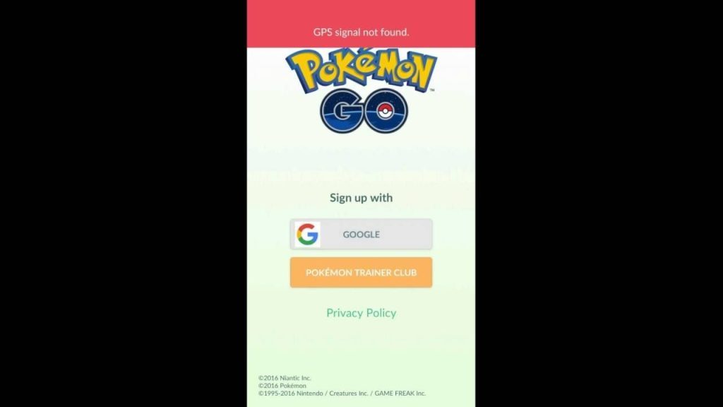 Pokemon Go Can't Sign In Fix