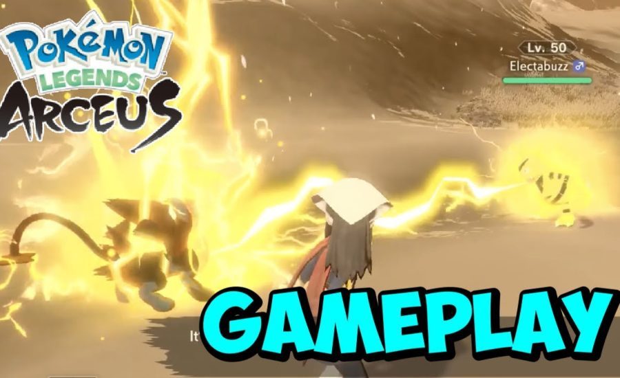 Pokemon Legends Arceus 15 Minutes of Gameplay!