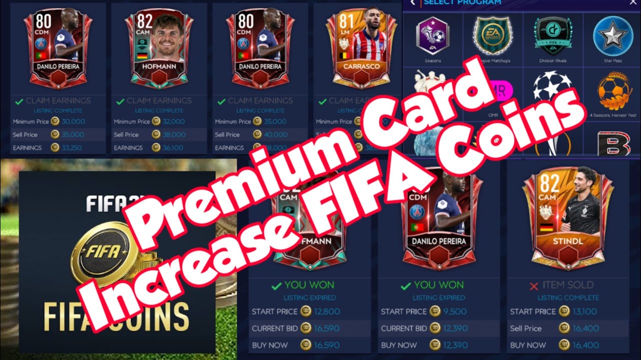 Premium FIFA Coins Increase | New Method Increase FIFA Coins | How to Increase FIFA Coins | Ep # 16