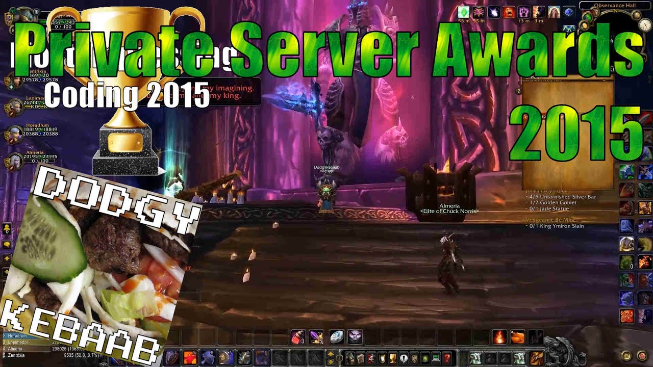 Private Server Awards 2015 - World Of Warcraft