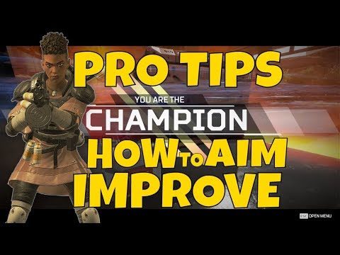 Pro tips how to improve your aim in APEX LEGENDS