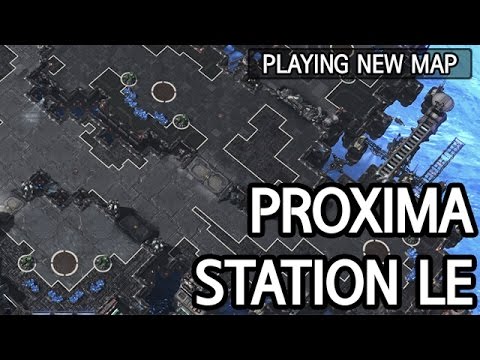 Proxima Station LE :: Playing new map l StarCraft 2: Legacy of the Void l Crank