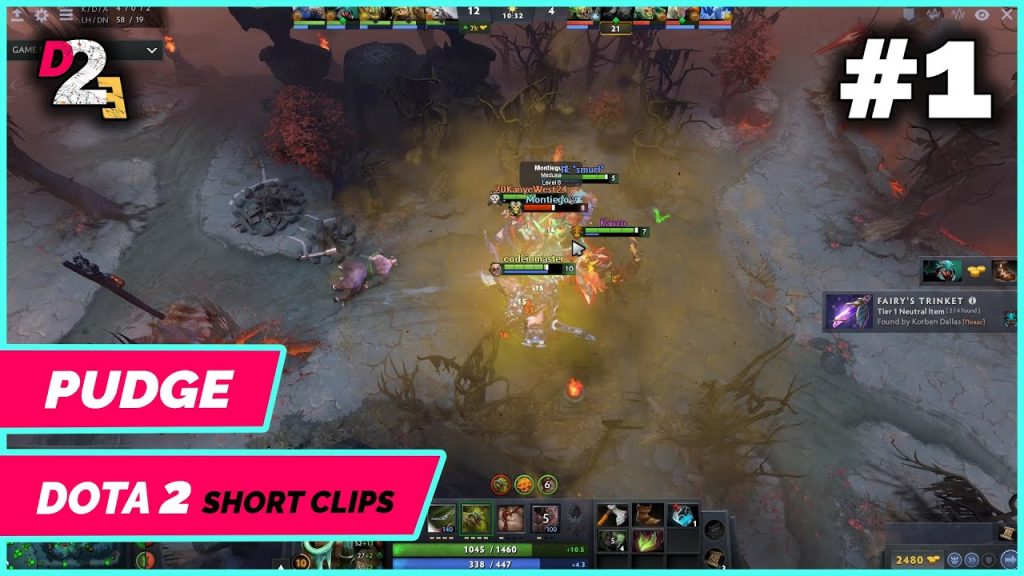 Pudge Rampage | Dota 2 Short Clips 2021 #1