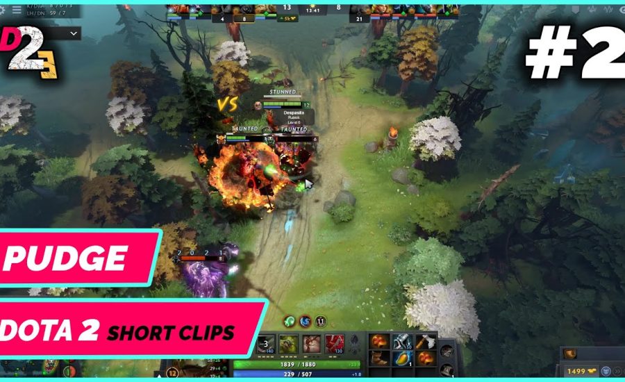 Pudge Rampage | Dota 2 Short Clips 2021 #2