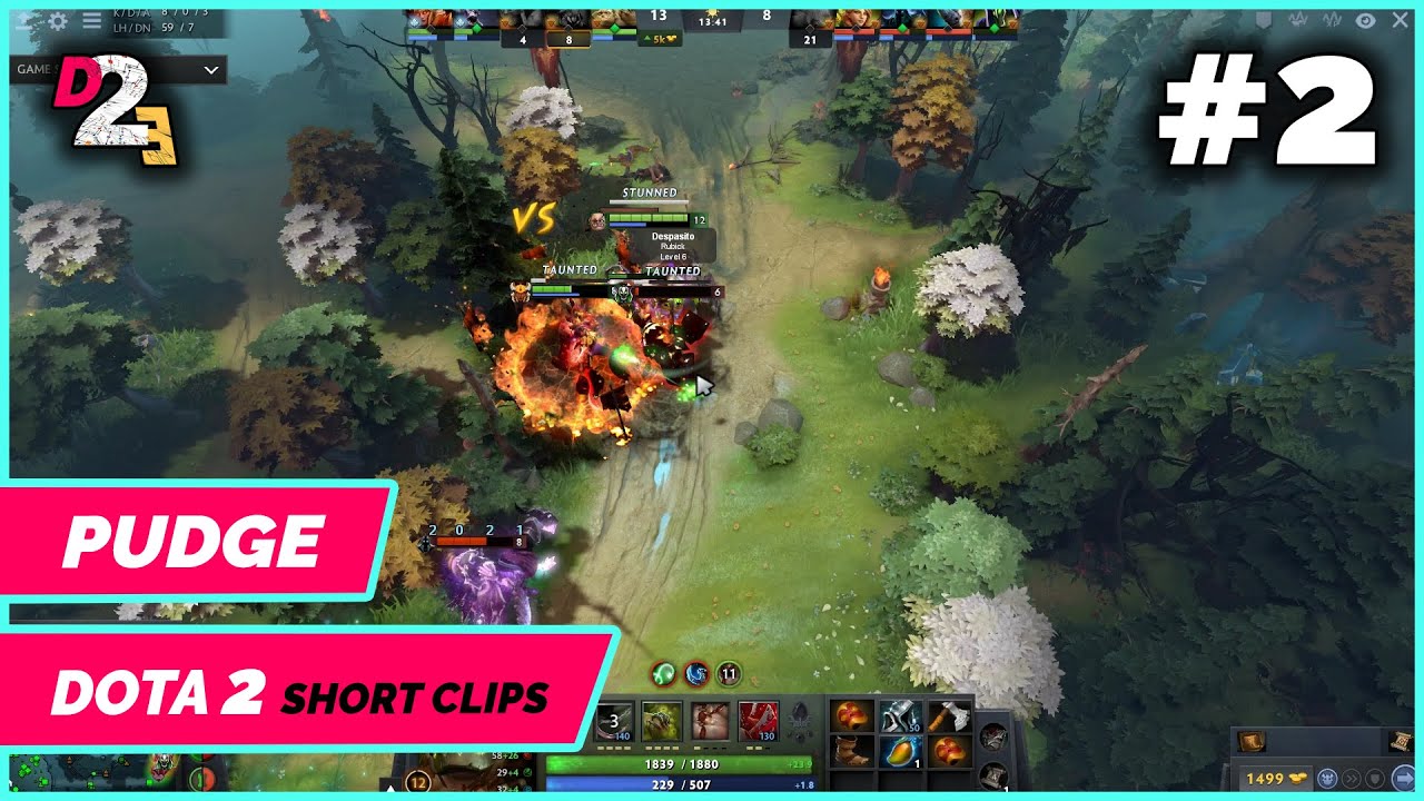 Pudge Rampage | Dota 2 Short Clips 2021 #2