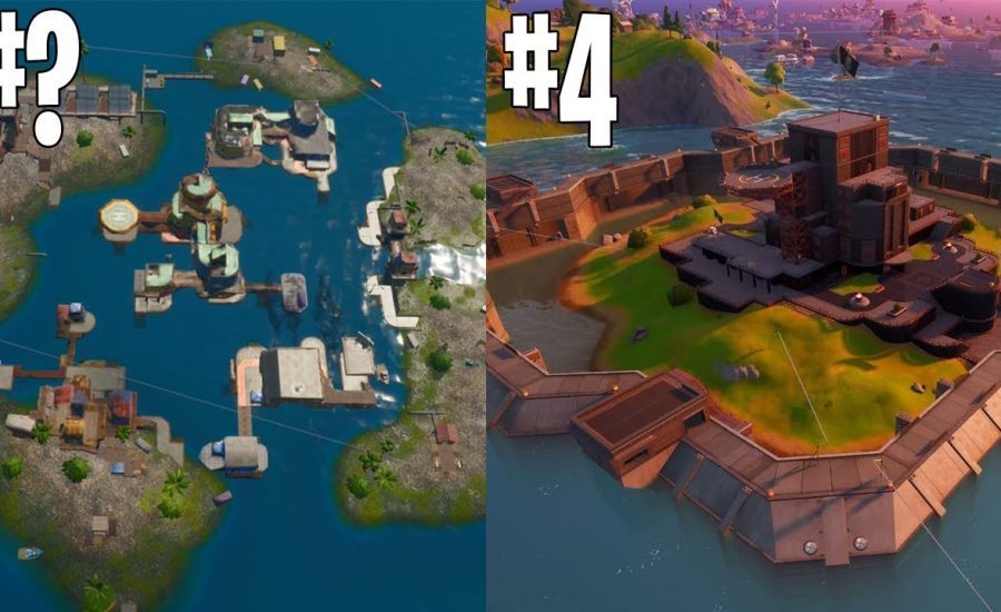 RANKING ALL NEW LOCATIONS/POIS IN FORTNITE SEASON 3