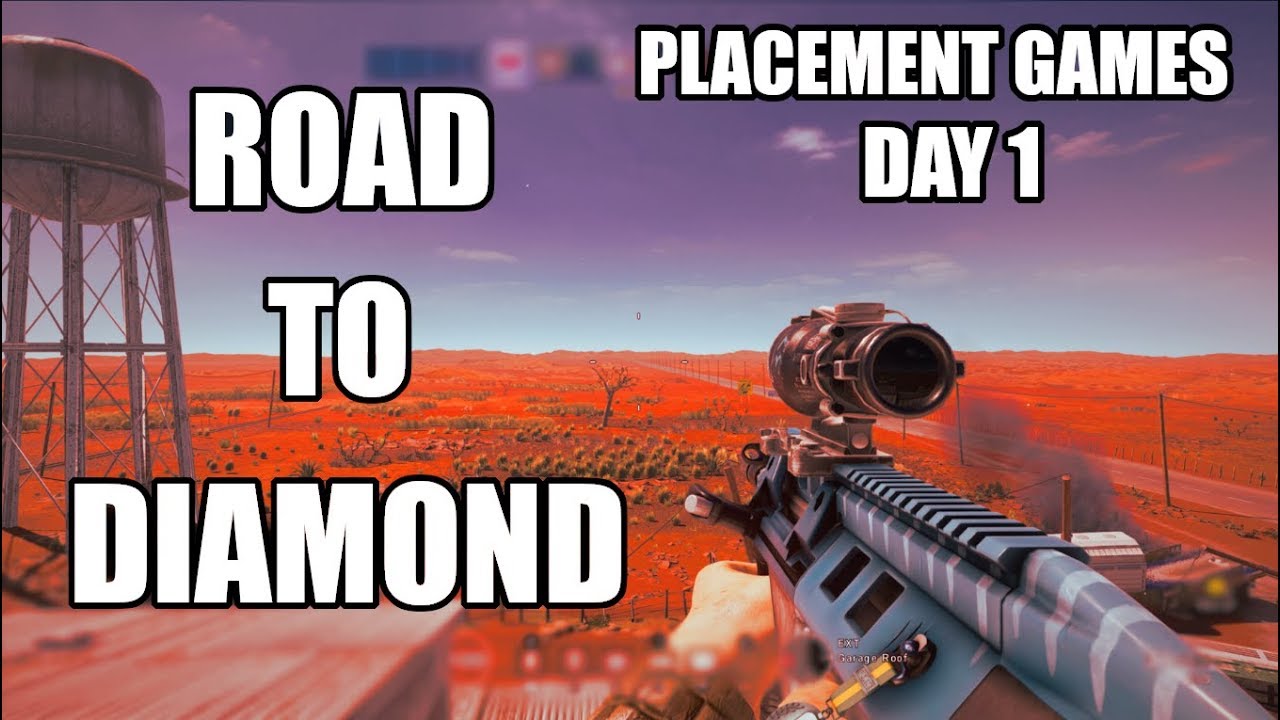 ROAD TO DIAMOND  DAY 1 / PLACEMENT GAMES - Operation Burnt Horizon - Rainbow Six Siege