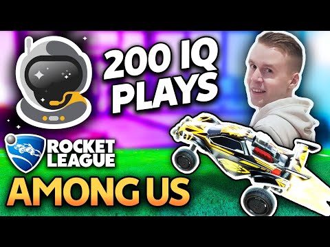 ROCKET LEAGUE AMONG US WITH SSG IS HILARIOUS