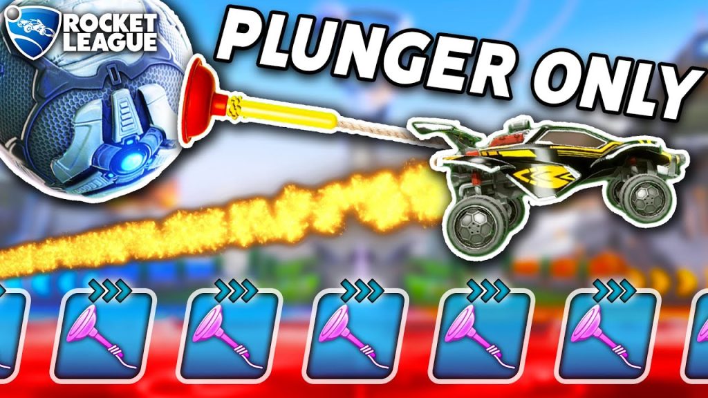 ROCKET LEAGUE, BUT EVERYONE GETS PLUNGER