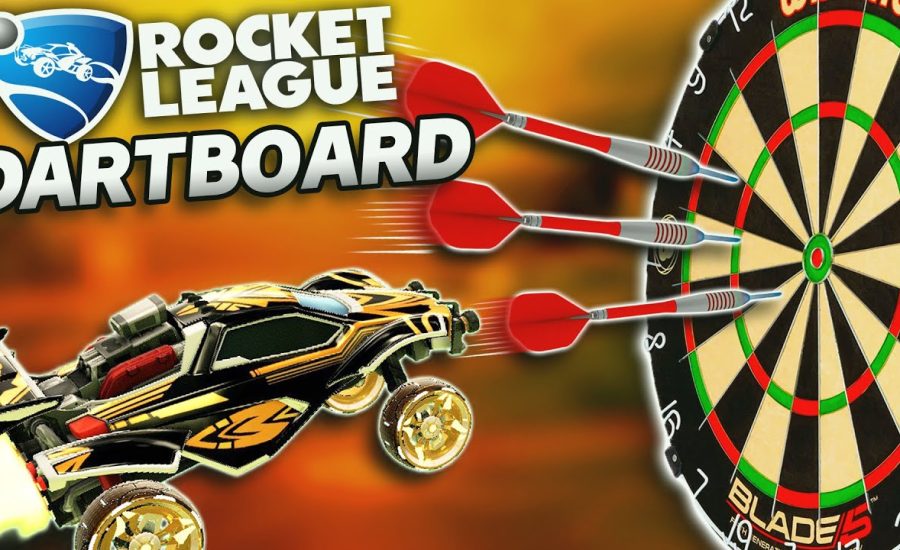 ROCKET LEAGUE, BUT IT'S ACTUALLY A DARTBOARD