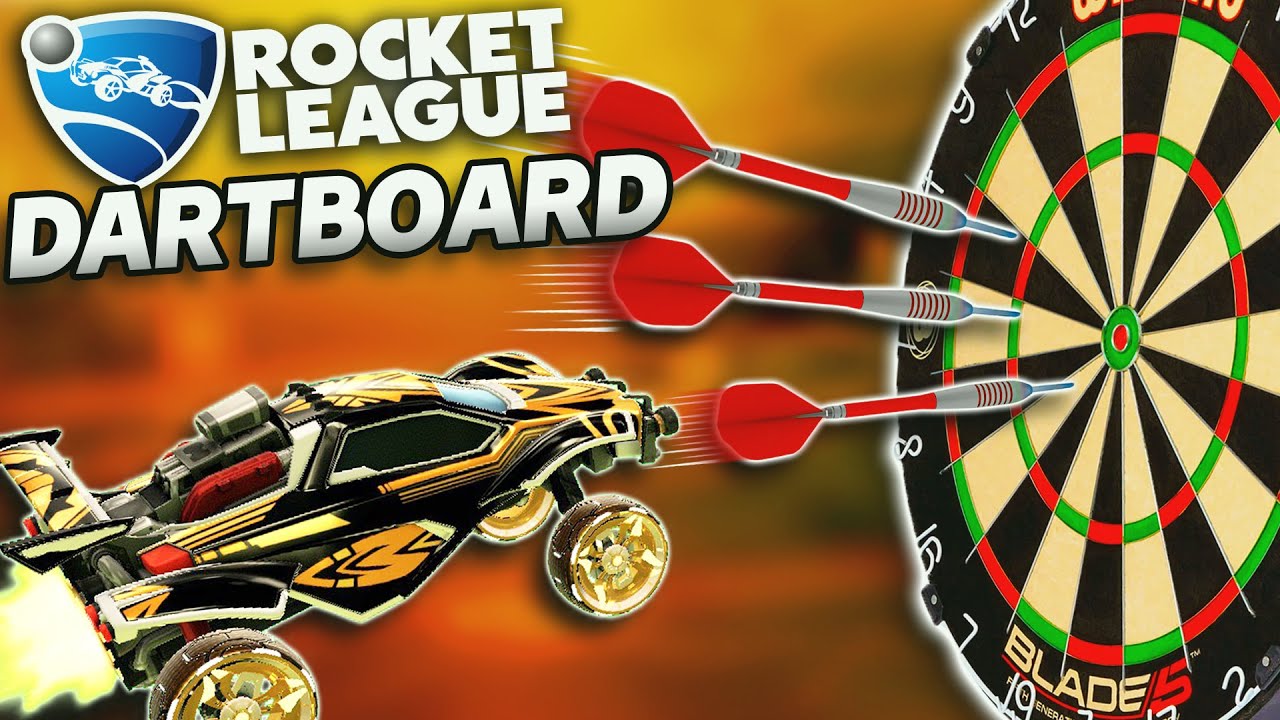 ROCKET LEAGUE, BUT IT'S ACTUALLY A DARTBOARD