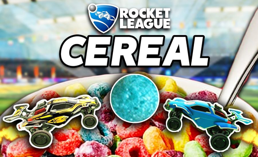 ROCKET LEAGUE, BUT IT'S CEREAL...