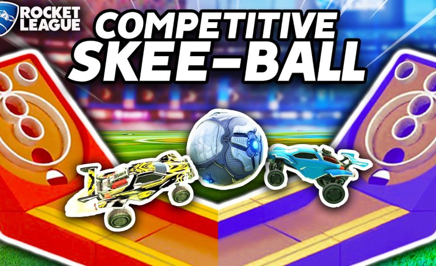 ROCKET LEAGUE, BUT IT'S TEAM SKEE-BALL