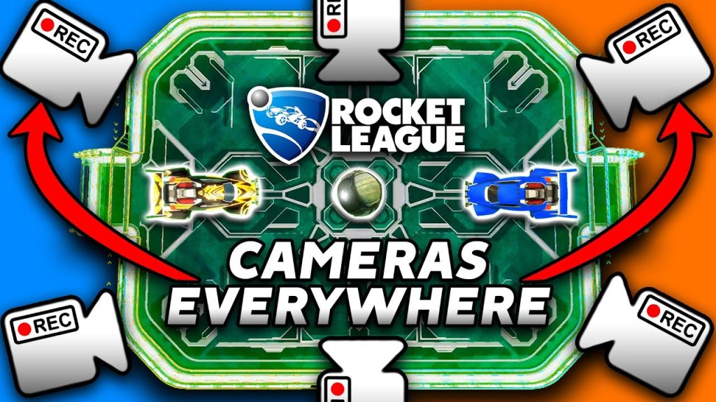 ROCKET LEAGUE, BUT THE CAMERA MOVES EVERYWHERE