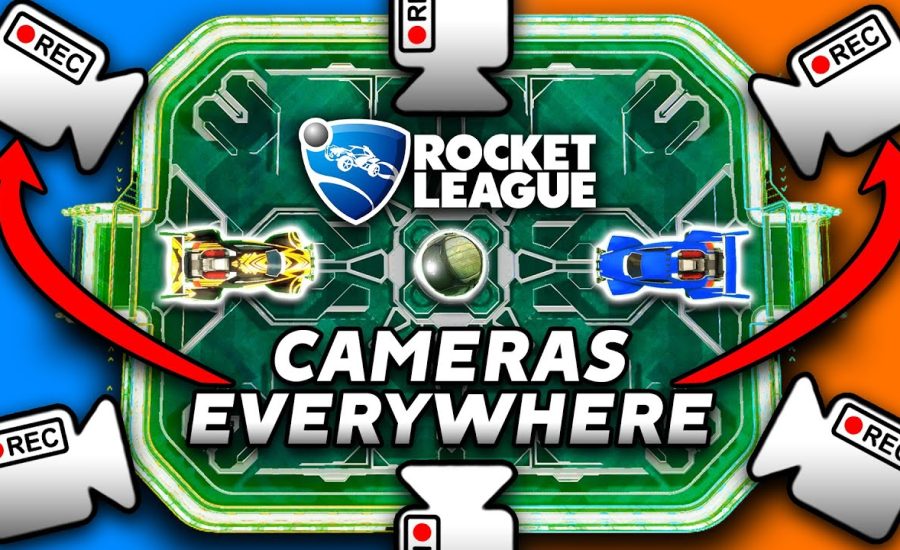 ROCKET LEAGUE, BUT THE CAMERA MOVES EVERYWHERE