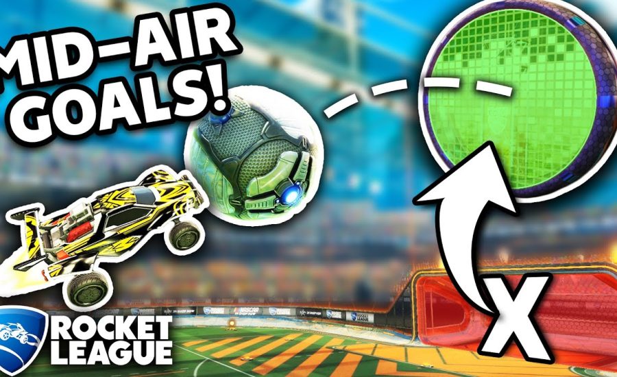 ROCKET LEAGUE, BUT THE GOALS ARE FLOATING MID-AIR