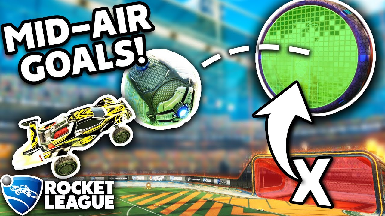 ROCKET LEAGUE, BUT THE GOALS ARE FLOATING MID-AIR