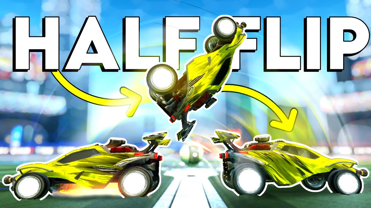 ROCKET LEAGUE How To HALF-FLIP | Half-Flip Tutorial (2021)