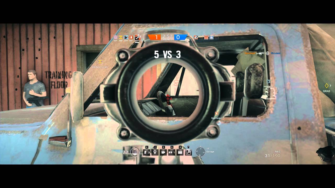 Rainbow Six Siege ~ Highlight 294c ~ Assaulting the most well fortified hostage room on Hereford