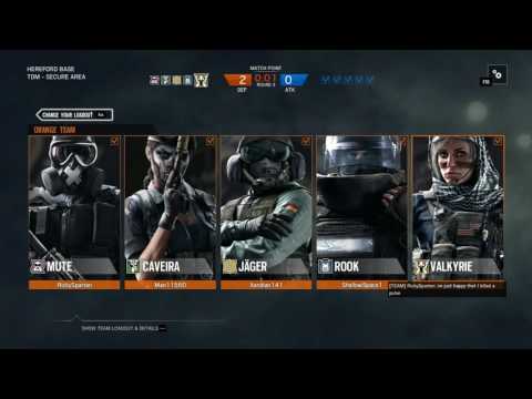 Rainbow Six Siege + Part 509 + Hereford Base TDM Secure Area + cts crew