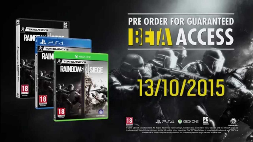 Rainbow Six Siege: Release Date Announcement Trailer