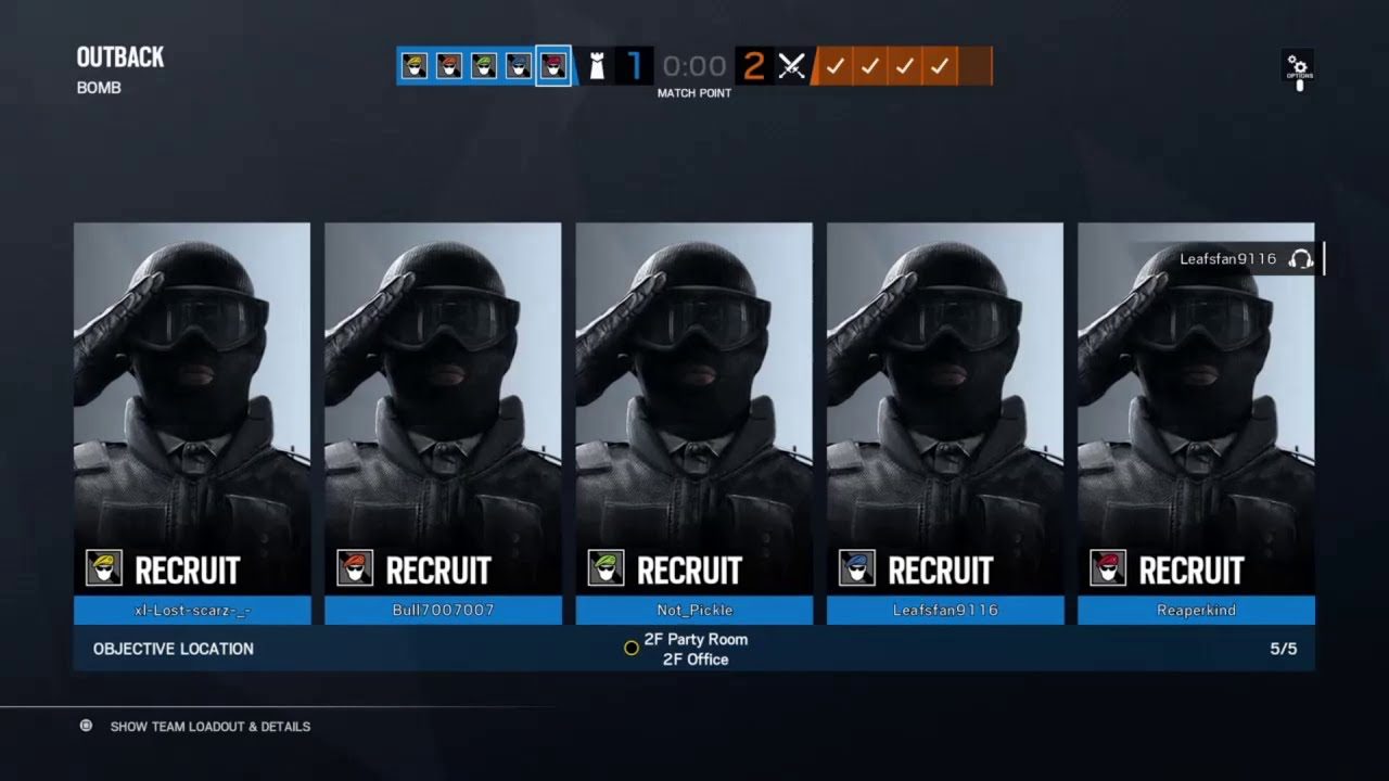 Recruit Rushing-Rainbow 6 Siege